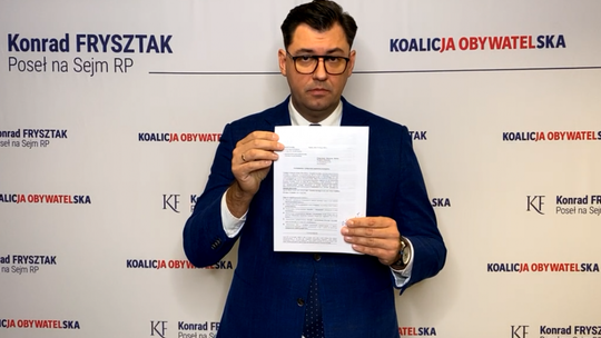Frysztak: Złożyłem zawiadomienie o możliwości popełnienia przestępstwa