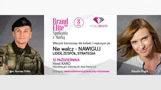 Generał Roman Polko i Klaudia Pingot w Radomiu