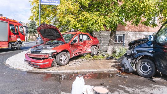 Glinice. Kobieta nie ustąpiła pierwszeństwa