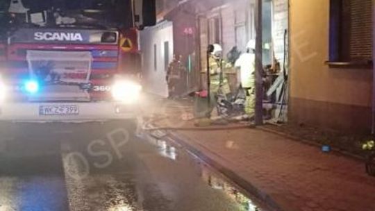 Głowaczów. Szokujące odkrycie w pogorzelisku