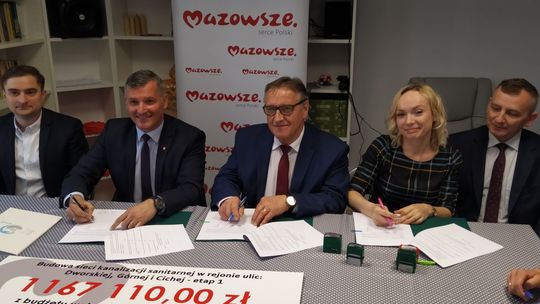 Gmina Orońsko otrzymała środki na rozbudowę kanalizacji