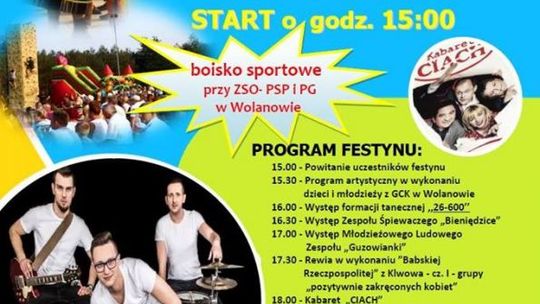 Gminny festyn w Wolanowie
