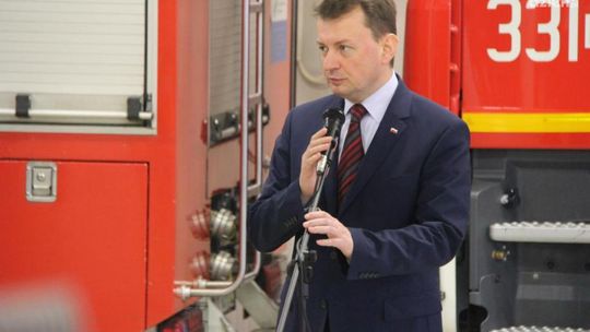 Gózd i Przytyk. Minister Błaszczak z wizytą