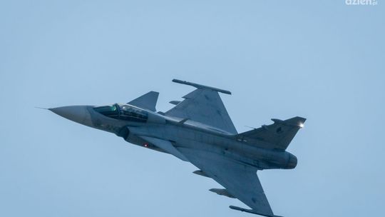 Gripen na radomskim niebie! [FOTO/WIDEO]