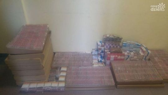 Grójec. 60 tys. papierosów zabezpieczonych