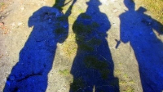 Grota szeroko otwarte