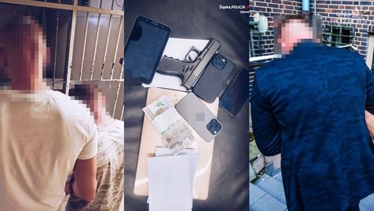 Grozili nożem i pistoletem, mężczyznę zmusili do przelania miliona złotych. Wśród zatrzymanych radomianin