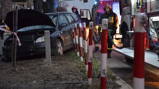 Groźnie wyglądająca kolizja w centrum Radomia!