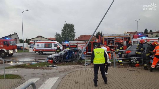 Groźny wypadek na Mieszka I