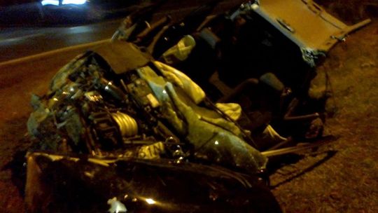 Groźny wypadek w Milejowicach