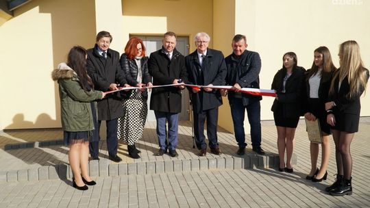 Hala przy Zespole Szkół Rolniczo-Technicznych w Zwoleniu  już po remoncie