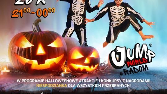 Halloweenowe Nocne Skakanie w JumpWorld #Radom
