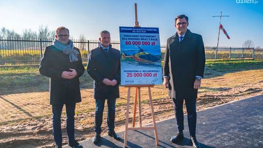 Helikopter i remont ulicy. Konrad Frysztak składa poprawki do budżetu