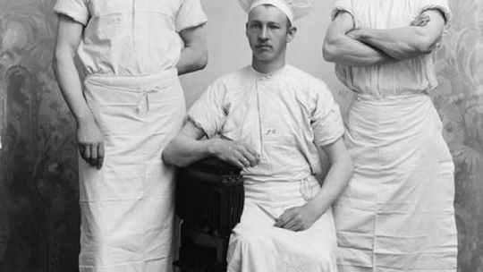 Historia nakrycia głowy kucharzy