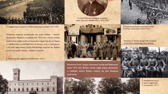 Historyczne wystawy przed Urzędem Miejskim