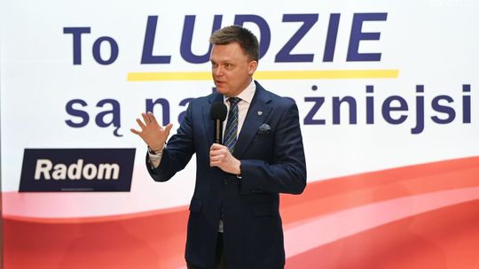 Hołownia w Radomiu: Czas na prezydenta spoza PiS i PO