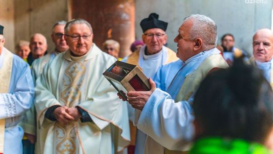Hospicjum w Sołtykowie. Kamień węgielny z Ziemi Świętej wmurowany