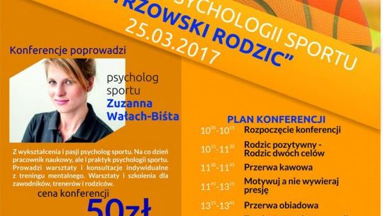 I Konferencja Przychologii Sportu "Mistrzowski Rodzic"