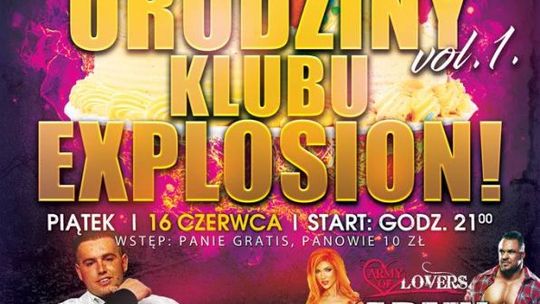 II urodziny Explosion vol.1 z zespołem Extazy