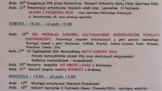 IŁŻA. Dni kultury 2016