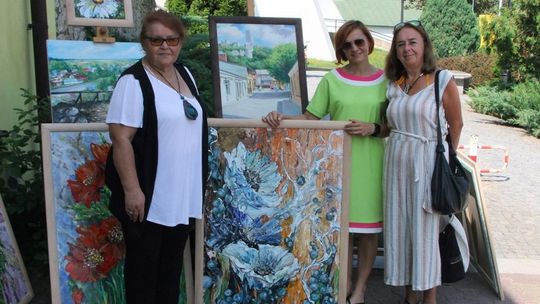 Iłża. Plener malarski na finiszu