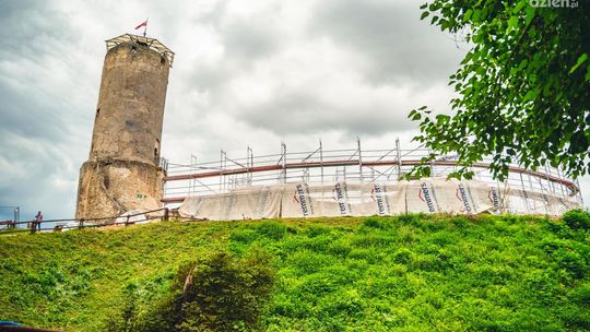 Iłża. Prace na zamku postępują