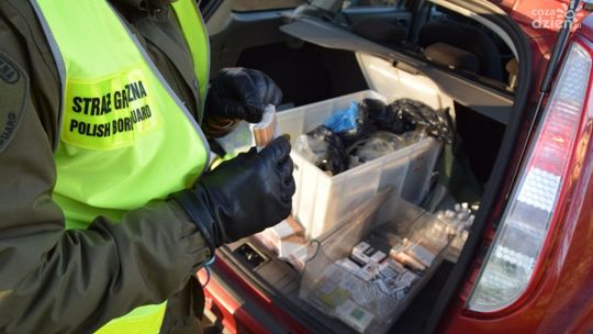 IŁŻA. Tysiąc papierosów bez akcyzy.