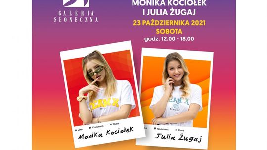 Influencerki z Teamu X w Galerii Słonecznej