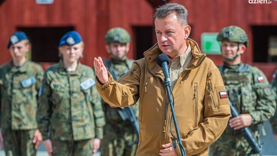 Informacje. Minister Błaszczak wizytował 