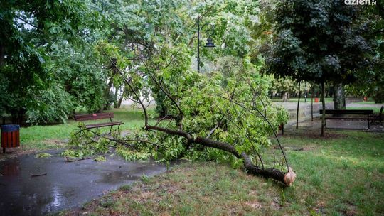 Informacje. Niebezpieczna nawałnica