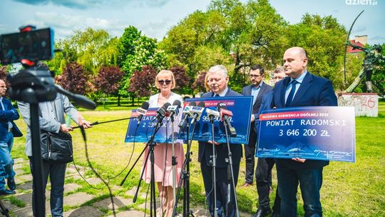 Informacje. Radom i powiat z rządowym wsparciem