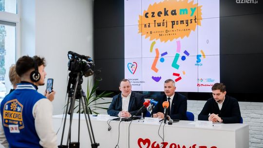 Informacje. Ruszył Budżet Obywatelski Mazowsza