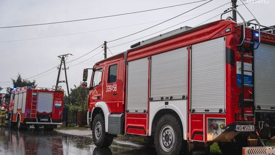 Informacje. Trąba powietrzna nad gminą Jedlińsk