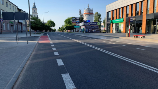 Informacje. Ul. Słowackiego już przejezdna 