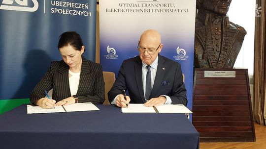 Informacje. Współpraca Uniwersytetu Radomskiego z ZUS-em
