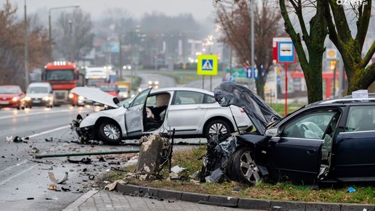 Informacje. Wypadek przy ul. Kieleckiej