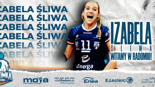 Izabela Śliwa dołączy do Moya Radomki Radom