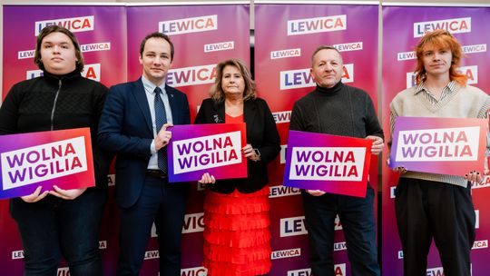 Jak obiecali, tak zrobili. Dzięki Lewicy w wigilię Polacy nie pójdą do pracy