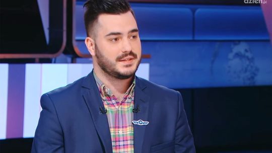 Jakub Bujnik o radomskim lotnisku w Polsacie