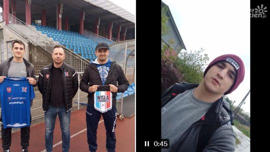 Janek ruszył z Sandomierza do Radomia! W niedzielę będzie na stadionie przy Struga na meczu z Zagłębiem