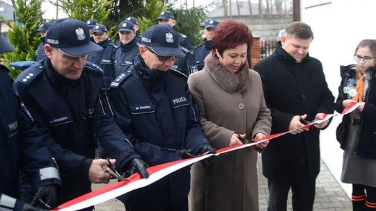 JASTRZĘBIA. Otwarcie posterunku policji