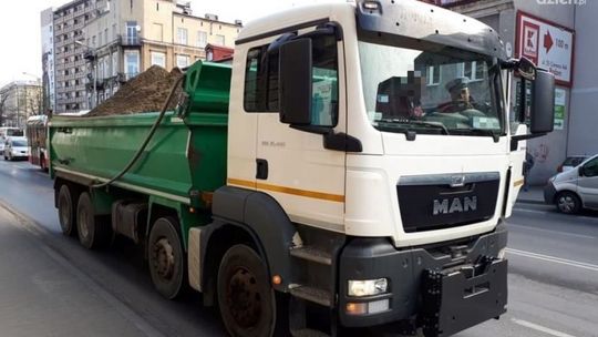 Jechał bez plandeki i bez rejestracji czasu pracy