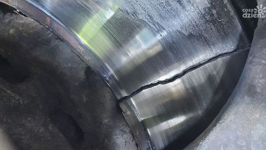 Jechał ciężarówką z pękniętymi tarczami hamulcowymi