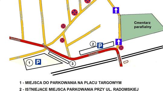 JEDLNIA LET. Organizacja ruchu we Wszystkich Świętych