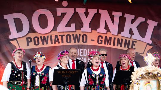 Jedlnia świętowała plony – powiatowe dożynki pełne tradycji i muzyki