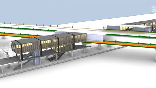 Jest wizualizacja nowego wiaduktu w ul. Żeromskiego