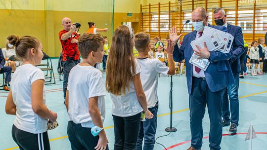 "Jesteś widoczny, jesteś bezpieczny" w Parznicach 