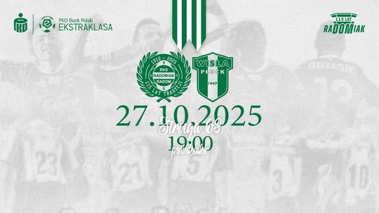 Jubileusz 115-lecia Radomiaka Radom podczas meczu z Wisłą Płock