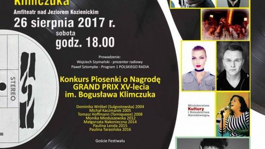 Jubileusz Festiwalu im. Bogusława Klimczuka