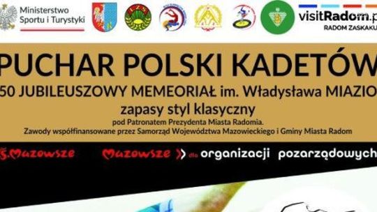Jubileuszowy 50. zapaśniczy Memoriał im. Władysława Miazio w Radomiu